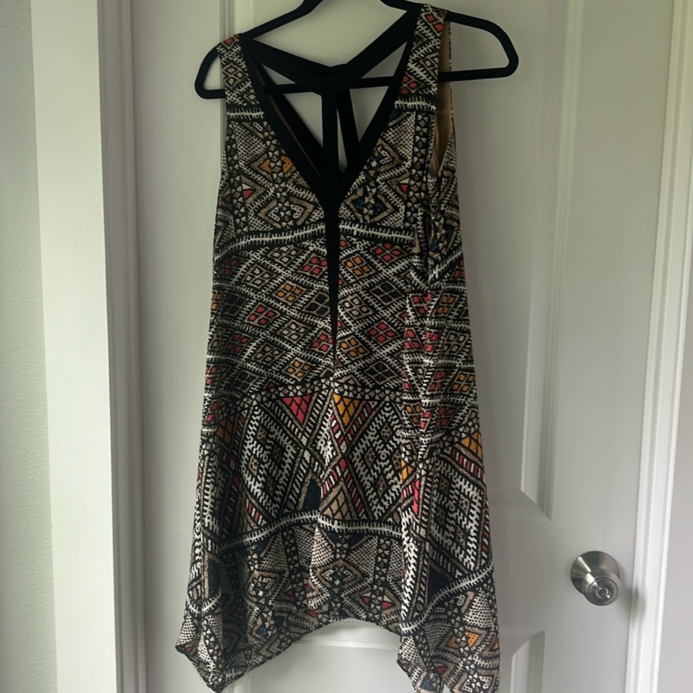 BCBG geometric dress
